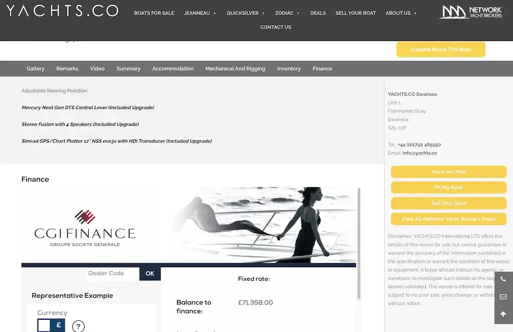 Marine Finance on Yachts.co