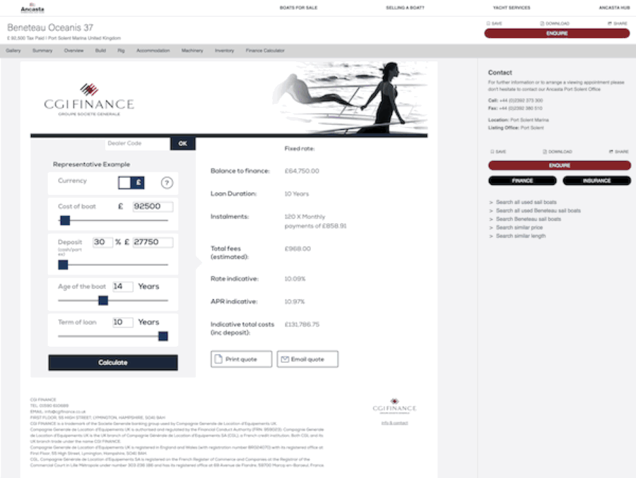 CGI Finance tool as an example of improving UX and accessibility within fintech.